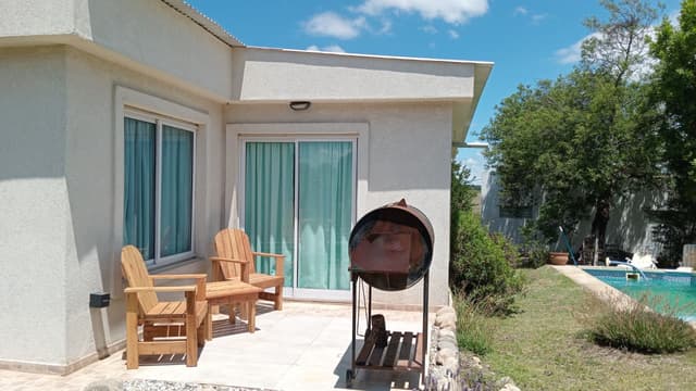 Click Full Screen vista desde la terraza cabaña